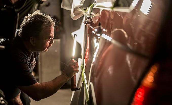 Streamlight 76800 Stinger Switchblade 800-Lumen Rechargeable Mult-Function Compact Light Bar with USB Cable, Red