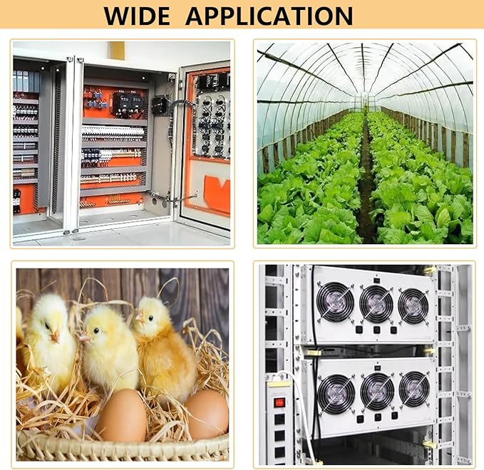 2 Pack XH-W3001 Digital LED Temperature Controller Module,DC 12V 10A 120W -50℃ to 110℃ Programmable Heating/Cooling Digital Thermostat Switch with Waterproof Probe