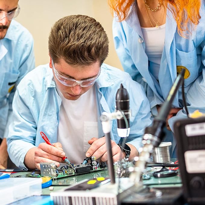 ATERET 24 Pairs Safety Glasses, Scratch Resistant Polycarbonate ANSI Z87.1 Impact Resistant Lens