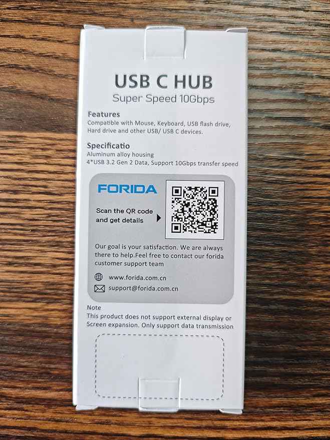 USB C Hub 10Gbps USB C Multiport Adapter for MacBook ipad Phone with 100W PD Charging, USB c Splitter 1 in 4 Out 10Gbps Data Ports Compatible with Surface, XPS, Samsung, Dell and More(Space Gray)