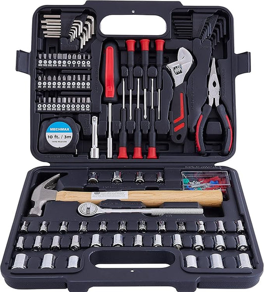 149 Piece Home Tool Kit for Home, Apartment, Office, Mechanic, Men, Car, Automotive, Hand Tool Kit and as A Gift