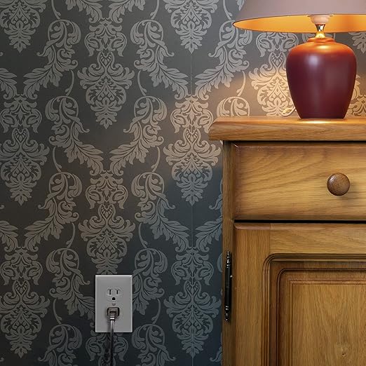 ENERLITES Tamper-Resistant Child Safe Duplex Receptacle Outlet, Residential Grade Electrical Wall Outlets, 3-Wire, Self-Grounding, 2-Pole, 15A 125V, UL Listed, 61580-TR-GY-10PCS, Gray (10 Pack)