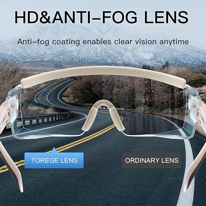 Safety Glasses Over Eyeglasses Anti Fog Safety Goggles Protective Glasses With Adjustable Frame For Men Women