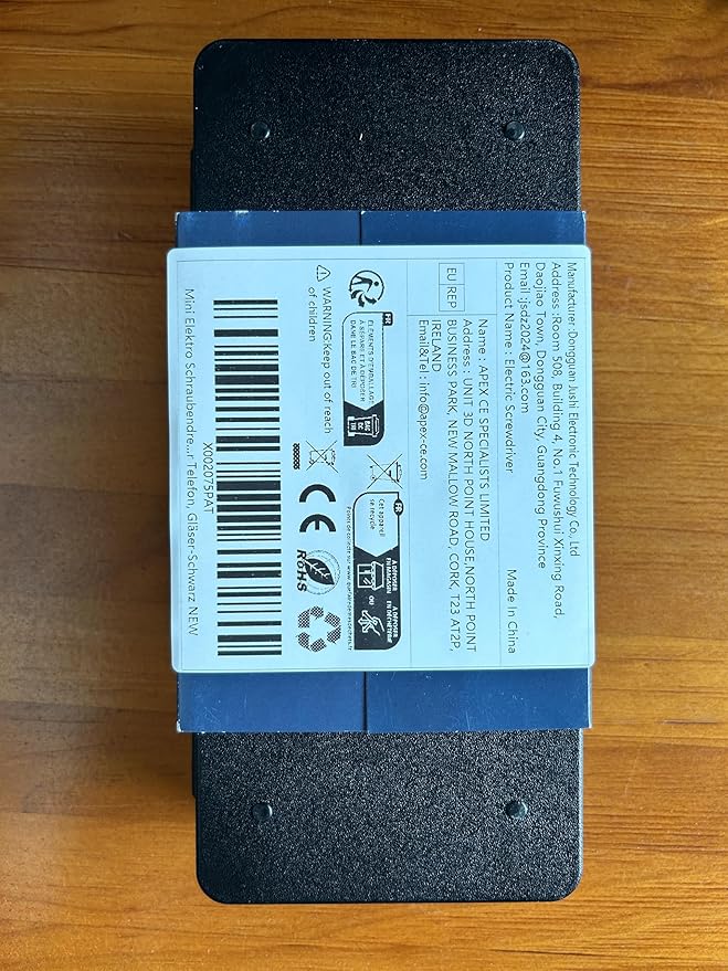 3.7V Electric Screwdriver Rechargeable, 55 in 1 Mini Precision Screwdriver Set, 48 Magnetic Bits, 3 Torque Settings, Small Electric Screwdriver Repair Tool Kit for PC RC Electronics