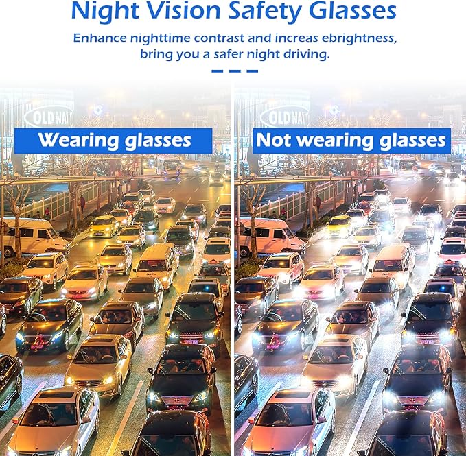 OXG 6 Pack Tinted Safety Glasses for Men Women, Safety Goggles ANSI Z87.1 Protective Eyewear Scratch Resistant Eye Protection