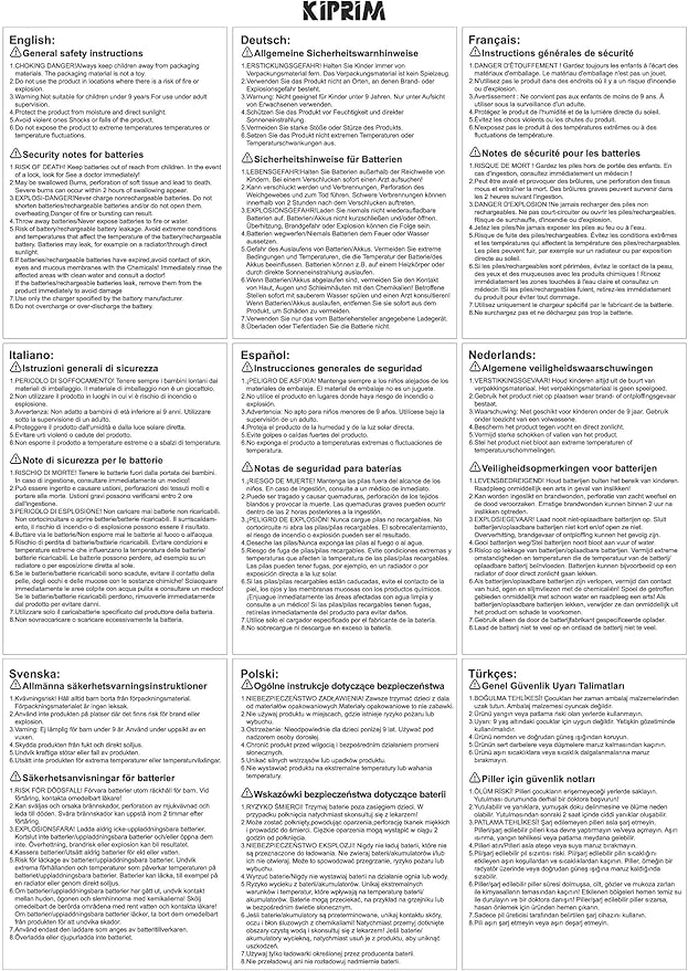 Small 4V Electric Screwdriver,Kiprim ES3 Cordless Screwdriver Tool with Rechargeable Battery,LED Front Light & Power Display Light for Home DIY Blue