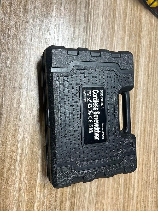 MQFORU Cordless Screwdriver, 48 in 1 Electric Screwdriver, Rechargeable 3.6V Portable Cordless Drills Kit, Dual Position Handle with USB Cable LED Light for Home Office DIY Tools