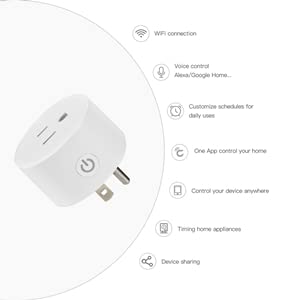 Smart Plug Work with HomeKit, DoHome Smart WiFi Outlet Work with Apple HomeKit, Alexa and Google Assistant Voice Control Plug with Timer Function and Group Control No Hub Required 4 Pack
