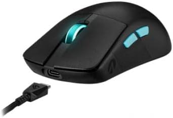 ASUS ROG Harpe Ace Aim Lab Wireless Esports Gaming Mouse – Aim Lab Settings Optimizer, Pro-Tested, Right-Handed, 54g Lightweight, Tri-Mode Connectivity, 36K DPI, 90Hr Battery, PC/Mac Support - Black