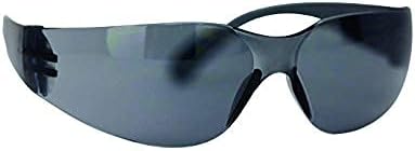 BISON LIFE Full Color Safety Glasses | One Size, Adult, Youth, Full Color Polycarbonate Lens and Temple, BLACK, Pack of 12 (Case of 12 Packs, 144 Pairs Total)