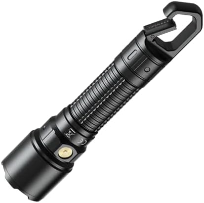 Fenix WF25RM 3000 Lumen Police Duty Flashlight/Blacklight Charging Cradle, USB-C Rechargeable Battery and EdisonBright Charging Cable Carrier