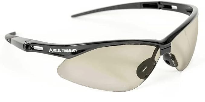 Malta Dynamics APEX Safety Glasses – Construction Safety Glasses for Men and Women with Anti Scratch and Anti Fog Protection, ISEA & ANSI Z87 Compliant (Indoor/Outdoor, 12 Pairs)