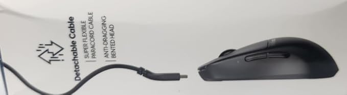 Pulsar Gaming Gears X2 Wired Gaming Mouse, Ultra Lightweight, Optical Switch, 26000 DPI, Motion Sync, PAW3395 Sensor (Medium, Wired, Black)