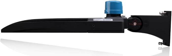 RuggedGrade 300 Watt - NextGen IV Series LED Parking Lot Lights with Photocell - 42,000 Lumen - 5000K - Arm Mount - Black