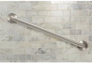 Moen 8730 Bathroom Safety 30-Inch Stainless Steel Bathroom Grab Bar with Concealed Screws, Stainless