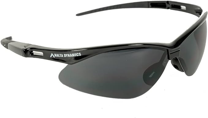 Malta Dynamics APEX Safety Glasses – Construction Safety Glasses for Men and Women with Anti Scratch and Anti Fog Protection, ISEA & ANSI Z87 Compliant (Tinted, 36 Pairs)