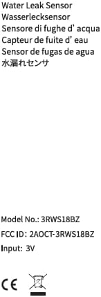 THIRDREALITY Zigbee Water Leak Sensor with Dripping Detection 2 Pack, 120 dB Alarm, App Notifications Enabled When Work with Home Assistant and Compatible Zigbee HUB, Batteries Included