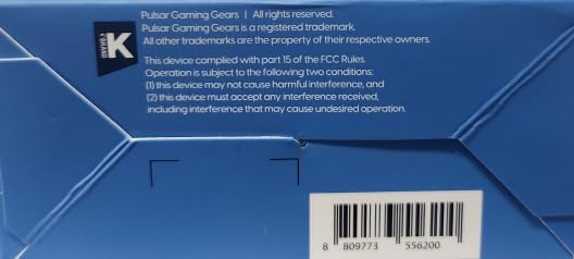Pulsar Gaming Gears X2A Wired Gaming Mouse, Ultra Lightweight, Optical Switch, 26000 DPI, Motion Sync, PAW3395 Sensor (Medium, Wired, Black)