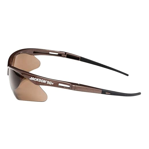 Jackson Safety SG Safety Glasses - Eye Protection for Men & Women - ANSI Z87.1 - Pack of 12 (Multiple Styles)