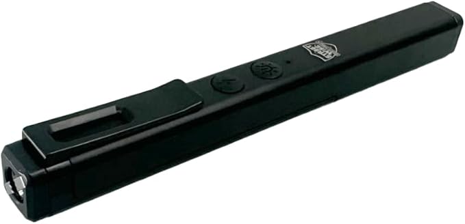 Streetwise Pain Pen 25,000,000 Volts Stun Gun for Self Defense - Tactical Stun Pen for Women and Men, USB Rechargeable, Battery Indicator, Durable Clip, Compact and Concealable for Protection