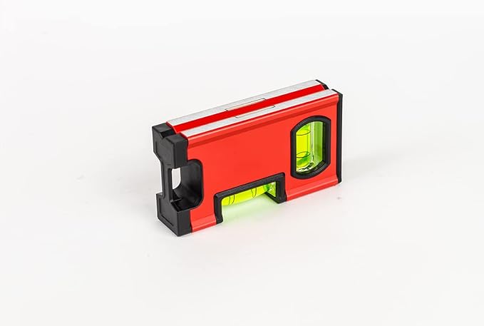 Kapro - 771M TWIN Magnetic Heavy Duty Toolbox Level - For Leveling and Measuring - Features V-Groove and Magnet Base - VPA Certified - 4 Inch