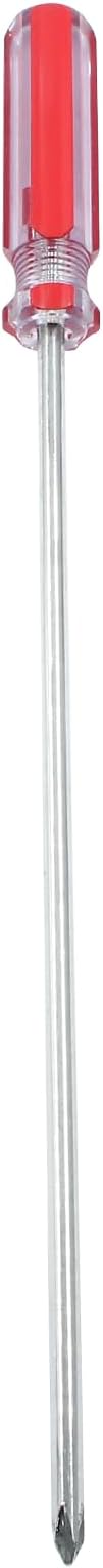 Piutouyar 10 Inch Phillips Cross Head Screwdriver, Extra Long Shaft Magnetic Tip #2 Screwdriver for Home Repair