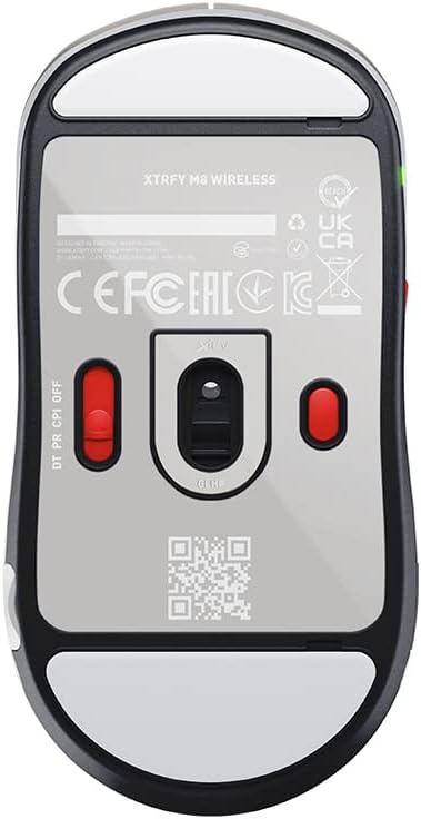 Xtrfy M8 Wireless Gaming Mouse. Professional Premium for Gamers. Ultra Light Pro Experience. Nintendo Retro Color