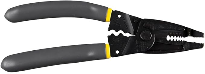 Klein Tools 1009 Multi Tool, Wire Stripper / Crimper / Wire Cutter, Made in USA, Long-Nose Multi-Purpose Electrician Tool