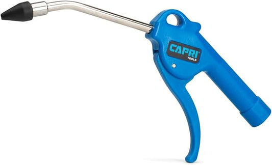 Capri Tools 21072 5-in Air Blow Gun with Rubber Tip, Blue