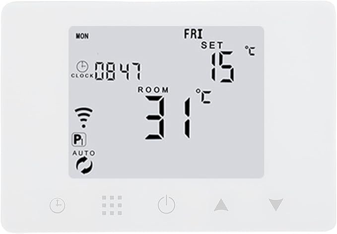 Smart Temperature Controller Digital Display WiFi Smart Thermostat APP Control Thermostat for Home Office Hotel