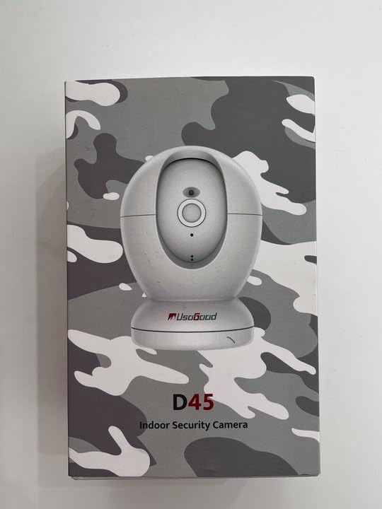 usogood 2.5K Indoor Camera for Home Security, 360°Pet Camera Indoor with Phone App,Support 5G/2.4Ghz Wifi,Dog Camera with Speaker, Auto Motion Tracking Detection,2-Way Audio,Works with Alexa,Best Gift