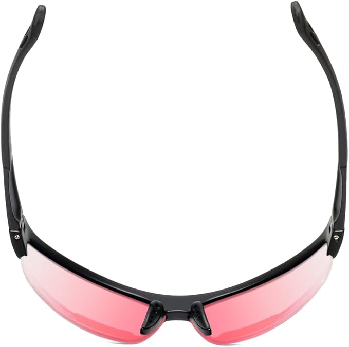 Calabria Sport 202BF Bifocal Reading Safety Glasses Readers Men Women Anti Fog Wrap Around Tinted UV Protection Semi-Rimless