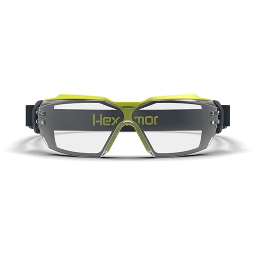 HexArmor MX350 Clear Anti Fog Eyewear with Cloth Strap