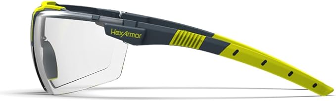 HexArmor VS300 Safety Glasses with Adjustable Side Arms Z87+ for Men and Women
