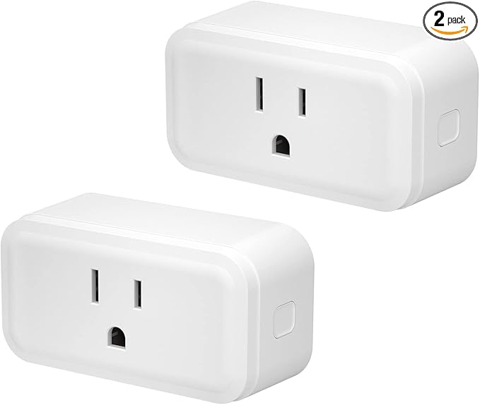 SONOFF Zigbee Smart Plug with ETL Certified, S40 Lite 15A Outlet, Zigbee Repeater, Works with SmartThings and Amazon Echo Plus, Hub Needed for Amazon Alexa 2-Pack