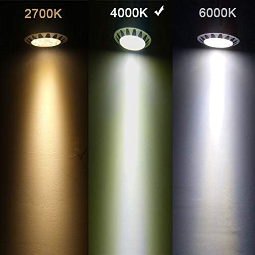 ALIDE MR16 GU5.3 Led Bulbs 5W 4000K Neutral/Natural White,20W-35W Halogen Equivalent,12V MR16 Low Voltage Bulbs for Outdoor Landscape Flood Ceil Track Lighting,Not Dimmable,450lm,38 Deg,6 Pack