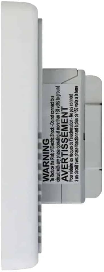 Thermostat THERMPROTOUCH Color Touch Screen Smart Home/WiFi Thermostat w/Built-in GFCI for Control of 120V or 240V Radiant Heat Includes Floor Sensor