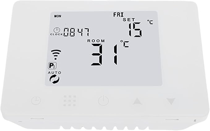 Smart Temperature Controller Digital Display WiFi Smart Thermostat APP Control Thermostat for Home Office Hotel