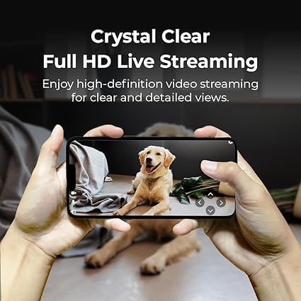 Waggle RV Mini Camera - 1080p HD Wireless Security Camera for RVs – Built-in SD Card (128GB), 2-Way Audio, Night Vision & Motion Detection - Ideal for Indoor Use - WiFi & Subscription Required