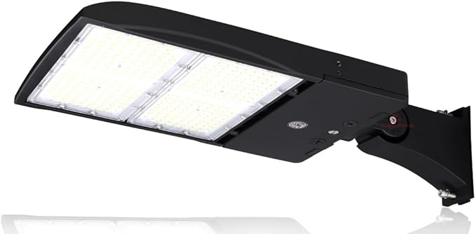 RuggedGrade 300 Watt - NextGen IV Series LED Parking Lot Lights - 45,000 Lumen - 5000K - Arm Mount - Black