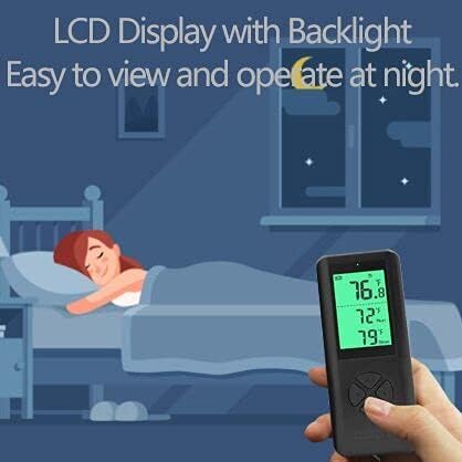 DIGITEN Wireless Temperature Controlled Outlet (With 2 Receivers) Plug-in Thermostat Reptile Temperature Controller Greenhouse Thermostat Built-in Temp Sensor Remote Thermostat Outlet for Space Heater