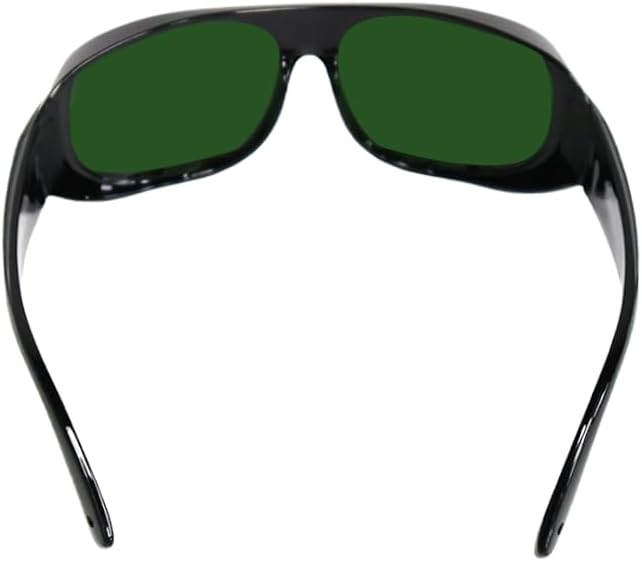 LaserPair High Protection 900-1100nm OD8+ DIN4 Laser Safety Glasses for Fiber Laser, Handheld Laser Welding, with a black frame #52