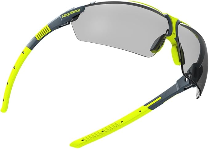 HexArmor VS300 Safety Glasses with Adjustable Side Arms Z87+ for Men and Women