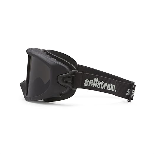Sellstrom Odyssey II Wildland Fire Safety Goggles - Anti-Fog, Anti-Scratch Eye Protection Goggles for Men & Women - FR Strap, fits over Glasses, ANSI Z87.1