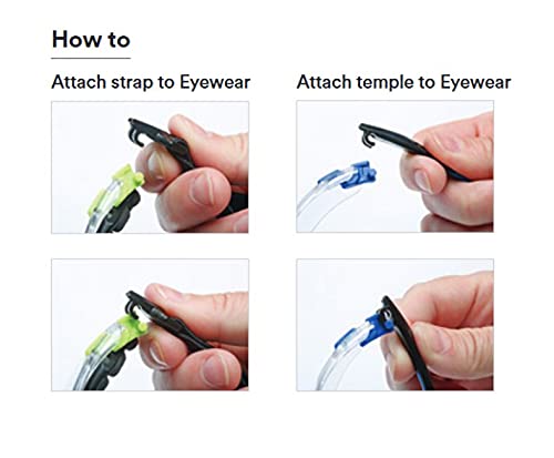 3M Safety Glasses, Solus 1000 Series, ANSI Z87, Scotchgard Anti-Fog, Clear Lens, Low Profile, Blue/Black Frame