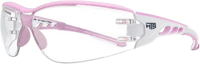 Super Flexible Lightweight Anti Fog Wrap-Around U6 Clear Shooting Safety Glasses with ANSI Z87.1 Scratch Resist