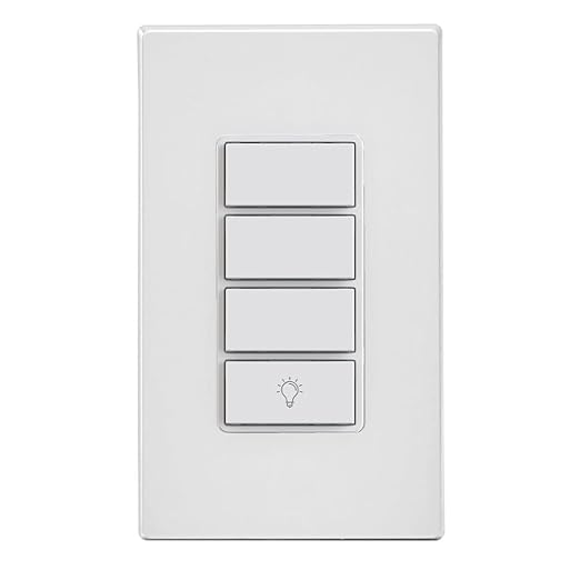 Leviton Decora Smart Controller Switch, Wi-Fi 2nd Gen, Neutral Wire Required, Works with My Leviton, Alexa, Google Assistant, Apple Home/Siri, & Wired or Wire-Free 3-Way, D2SCS-1RW, White
