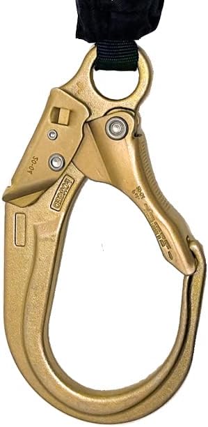 Frontline RPA061R 6' Aramid Web Single Leg SRL with Steel Rebar Hook End | Lightweight, Durable & Compact | Aramid Fiber Webbing Retractable | 310 lbs Capacity | OSHA & ANSI Compliant (3 Pack)