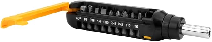 Standard Multi-Bit 15-Piece Ratcheting Screwdriver