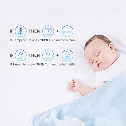 BroadLink RM4 PRO+ HTS2 IR/RF Version Wireless Universal Remote Hub with Temp and Humidity Sensor Smart Home Solution